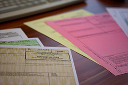 Telefonierender Kaufmann