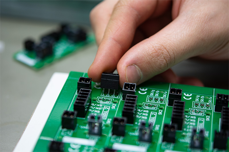 Fertigung Lichtgitter